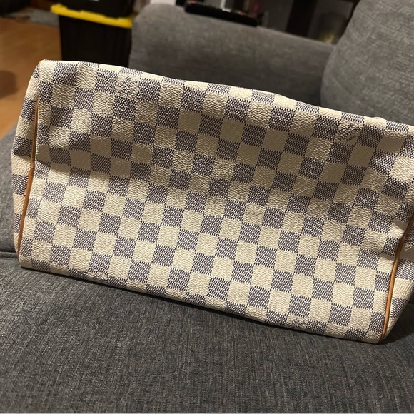 Louis Vuitton Speedy 30 Azur Vachetta handles - Picture 4 of 9